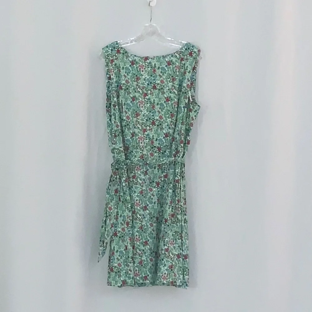 Anne Klein Sleeveless Floral Dress - Picture 1 of 10